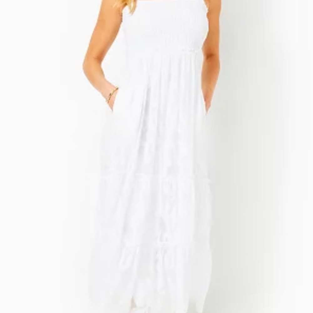Lilly Pulitzer Hadly Maxi Smocked dress